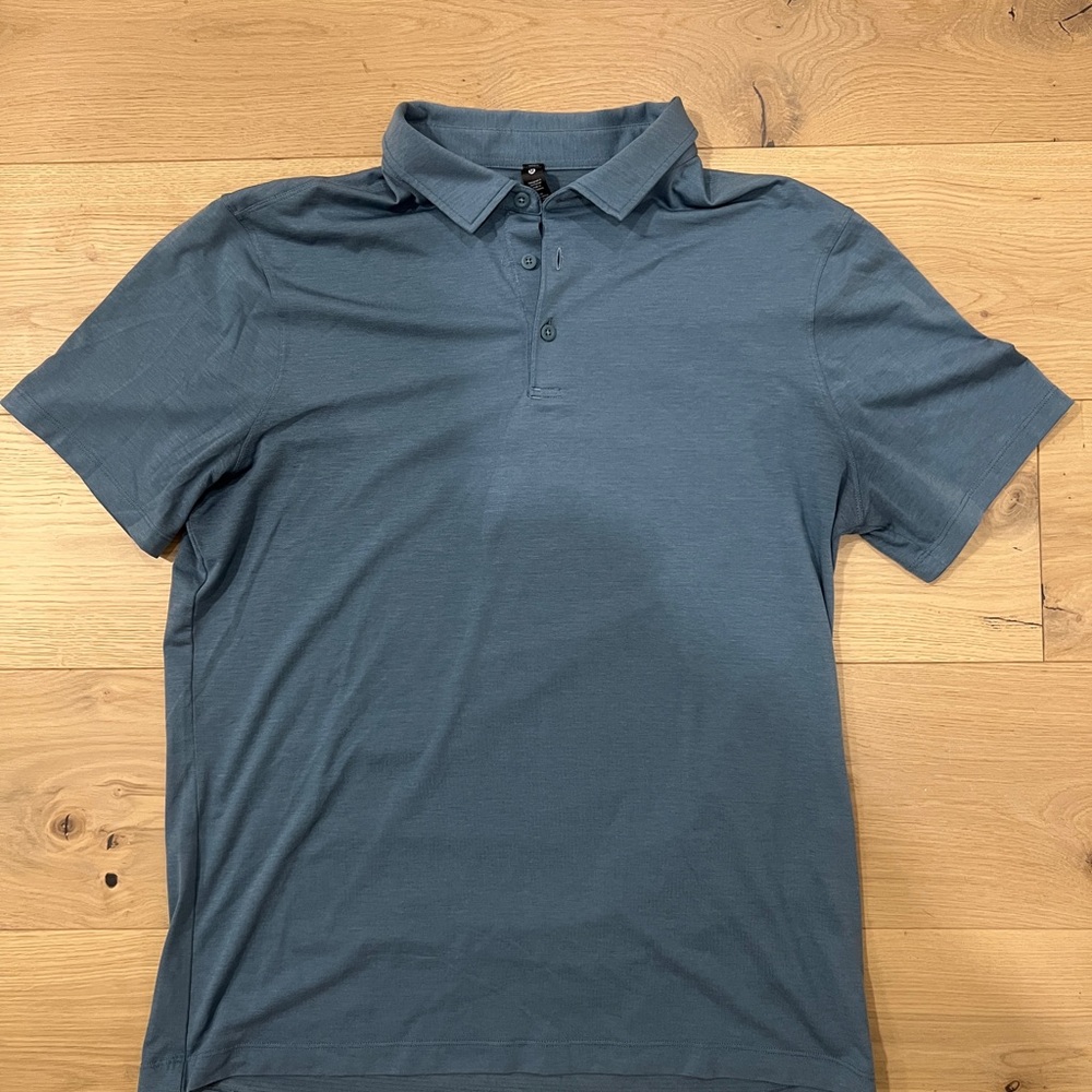 Lululemon Evolution Blue Polo Shirt